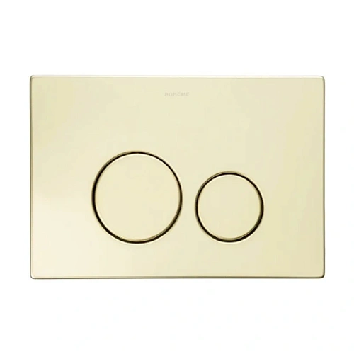 Клавиша смыва Boheme золото - фото 1