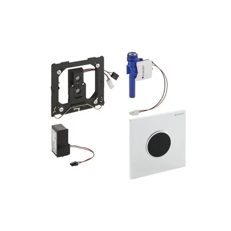 Клавиша смыва Geberit Sigma 10 глянцевый хром/кольцо матовый хром 116.025.KH.1 (детальная фотография), нет в наличии