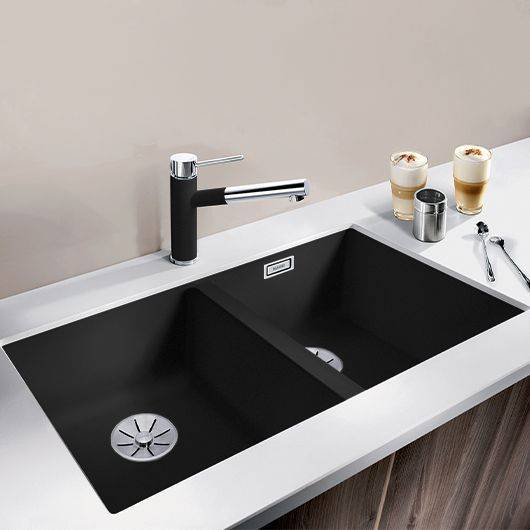 Мойка для кухни Blanco Subline 350/350-U (детальная фотография), без крыла