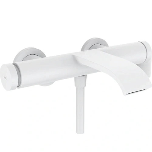 Смеситель для ванны Hansgrohe Vivenis матовый белый - фото 2