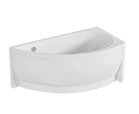 Ванна акриловая 1MarKa Piccolo 01пик1770пкс2+, 150 x 75 см, правая, с каркасом и сливом-переливом, белая