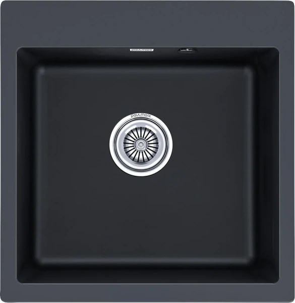Мойка для кухни Paulmark Kante 51 см антрацит PM105152-AN (детальная фотография)