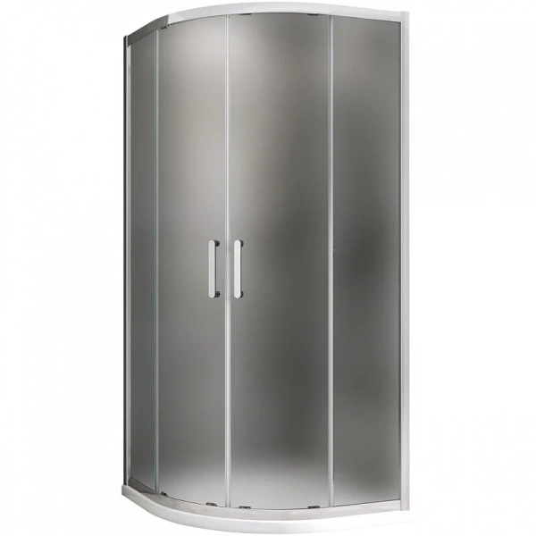 Душевой уголок Abber Schwarzer Diamant 90x90 см стекло матовое AG01090M (детальная фотография)