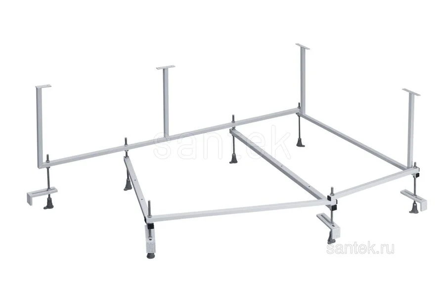 Ванна акриловая  Santek Эдера 170х110 без гидромассажа правосторонняя 1.WH11.1.994 (детальная фотография), приставные