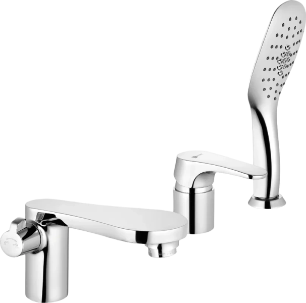 Смеситель для ванны, хром Lemark Shift LM4347C (детальная фотография)