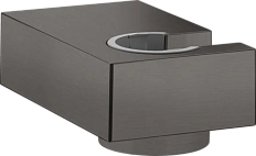 Держатель ручного душа Hansgrohe Porter E шлифованный черный хром