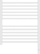 Полотенцесушитель электрический Сунержа Модус 3.0 50x60 см правый белый матовый