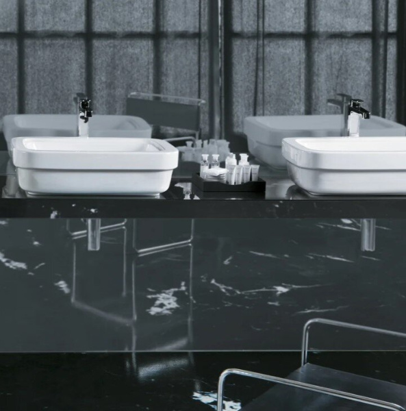 Раковина накладная Simas Evolution EVO10 (детальная фотография), накладные (на столешницу)