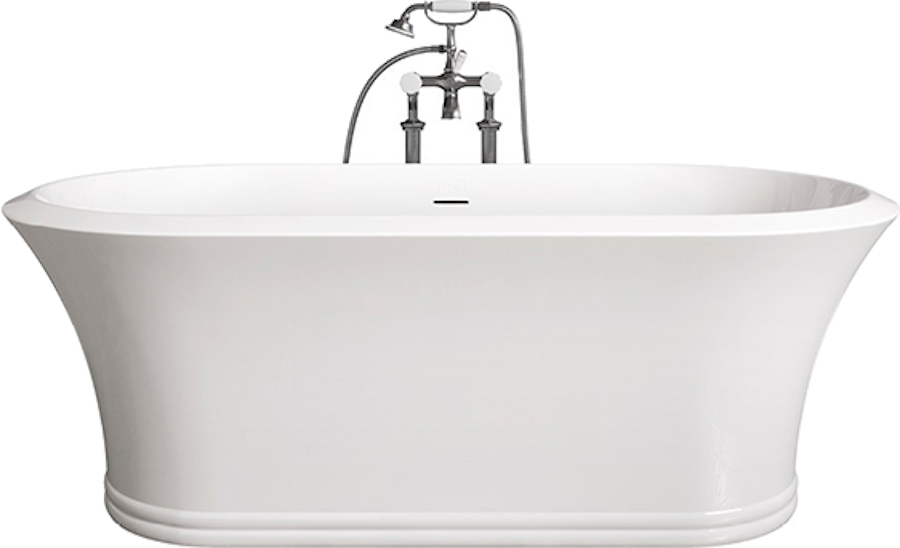 Ванна из искусственного камня Devon & Devon Kalos 170х88 см отдельностоящая KALOSVABI (детальная фотография)