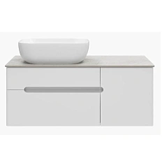 Тумба под раковину подвесная Misty Роял 100 см белая