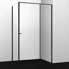 Душевой уголок WasserKRAFT Dill 110х80 см профиль черный