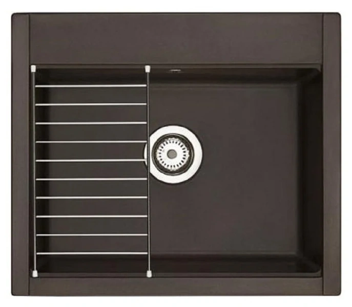 Мойка для кухни Акватон Делия 60 см кофе 1A715232LD280 (детальная фотография), врезные