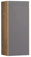 Шкаф подвесной Акватон Сохо 35 см дуб веллингтон/графит