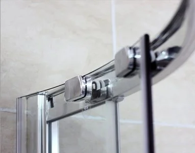 Душевая дверь в нишу Cezares Pratico 100 см стекло рифленое Punto PRATICO-BF-1-100-P-Cr (детальная фотография), недорогие, в нишу, стеклянные