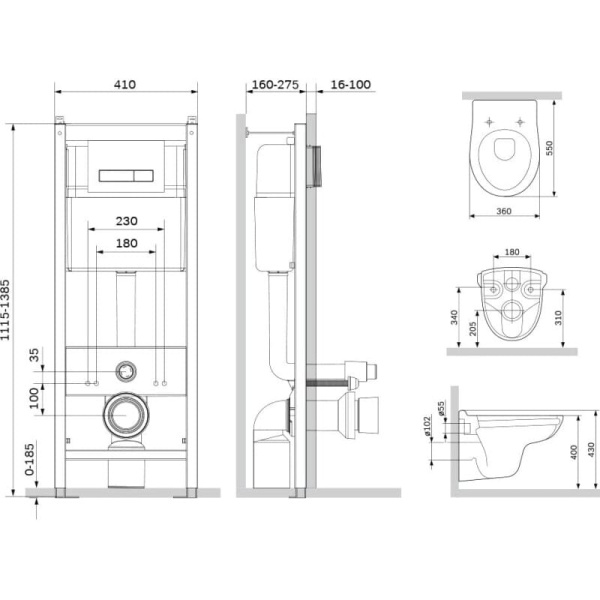 Схема (детальная фотография), с инсталляцией