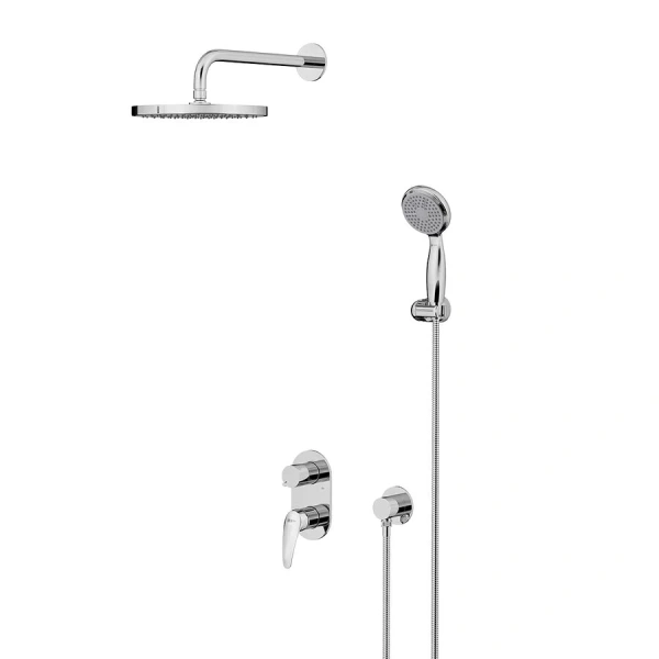 Душевой комплект Lemark Linara хром LM0429C (детальная фотография), хром