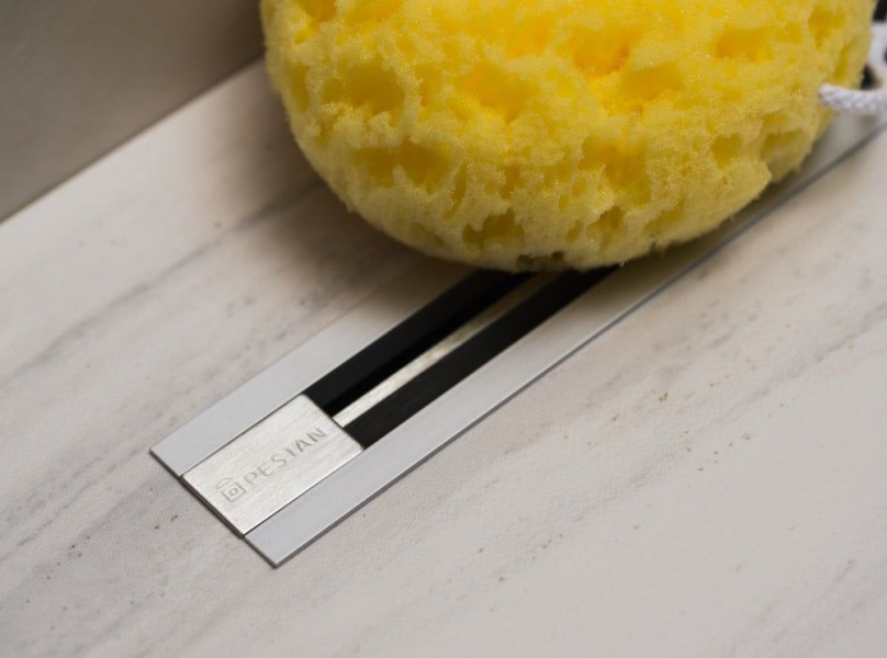 Душевой лоток Pestan Confluo Slim Line 75 см хром матовый 13100034 (детальная фотография) index_1