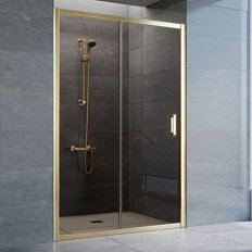Душевая дверь стекло бронза Vegas-glass ZP 130 05