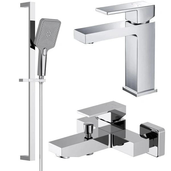 Душевой комплект Акватек Либра хром AQ1630CR (детальная фотография)