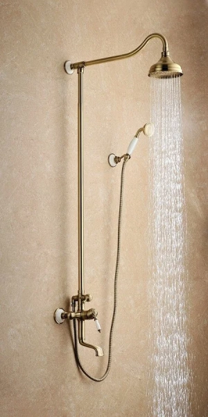 Душевая стойка, бронза Lemark Villa LM4862B (детальная фотография), бронза