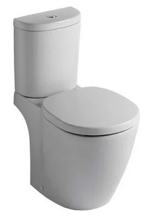 Унитаз компакт Ideal Standard Connect E7818 с функцией биде (детальная фотография), современные, hi-tech