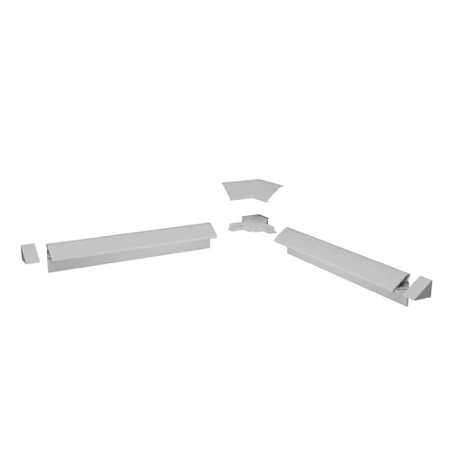 Декоративный бордюр для поддонов RGW B-01 белый - фото 3