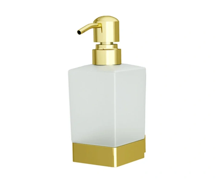 Дозатор для мыла WasserKRAFT Sauer глянцевое золото K-7999 (детальная фотография)