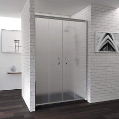 Душевая дверь, стекло матовое, RGW Passage