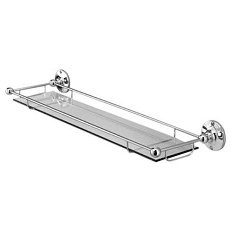 Полка со стеклом для ванной, цвет хром, Devon&Devon Cavendish