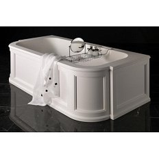 Ванна пристенная из материала White Tec, Devon&Devon President