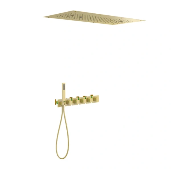 Душевой комплект Timo Petruma золото SX-5329/17SM (детальная фотография)
