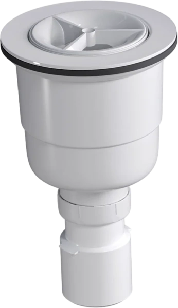 Сифон для поддонов RGW S-20 комбинированный затвор 44242000-01 (детальная фотография)