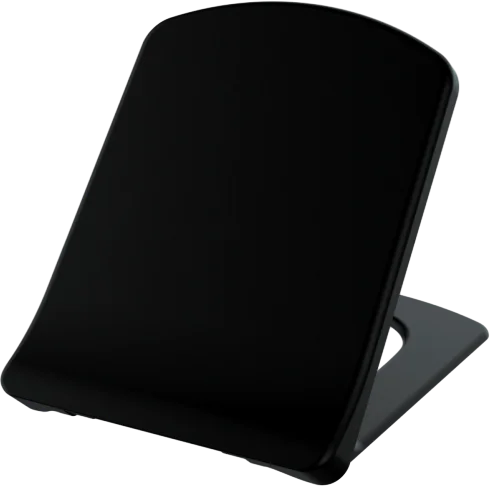 Крышка-сидение с микролифтом Creavit Lara черная KC1603.01.1400E (детальная фотография)