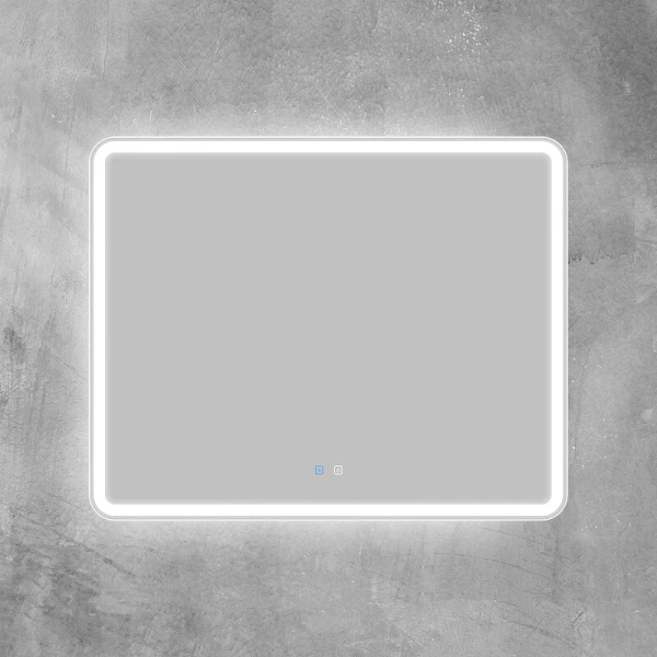 Зеркало с подсветкой BelBagno Marino 100 см с подогревом SPC-MAR-1000-800-LED-TCH-SND (детальная фотография), современные, hi-tech