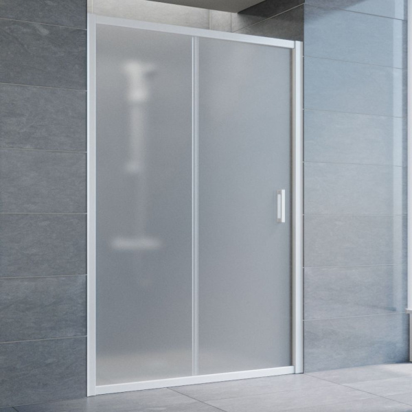 Душевая дверь стекло сатин Vegas-glass ZP 130 10 (детальная фотография)