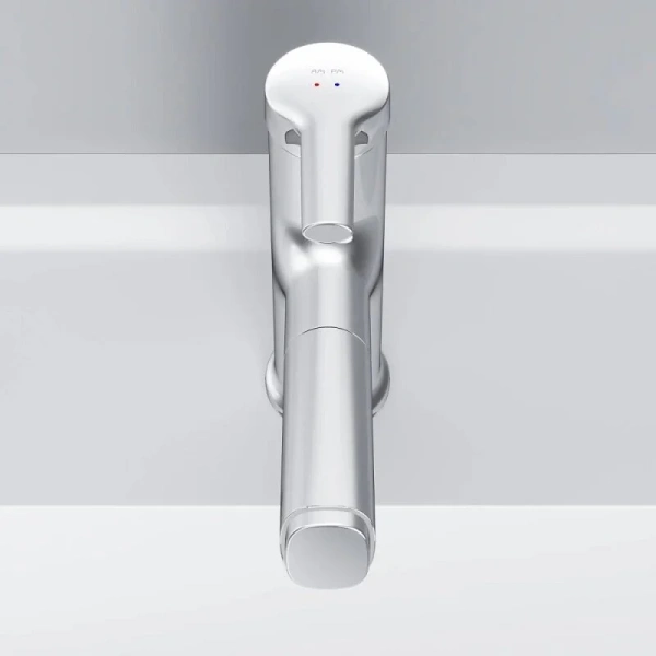 Смеситель для раковины Am.Pm X-Joy хром F85B02900 (детальная фотография), однорычажные, двухрычажные