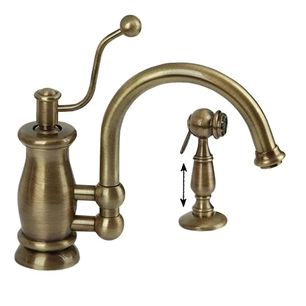 Смеситель для кухни Migliore Vivaldi бронза 18212 (детальная фотография)