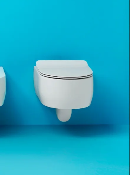 Унитаз подвесной Kerasan Flo 311501 с горизонтальным выпуском (детальная фотография), подвесные, встраиваемые