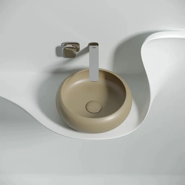 Раковина Ceramica Nova Element 36 см капучино CN6050MC (детальная фотография), из санфарфора