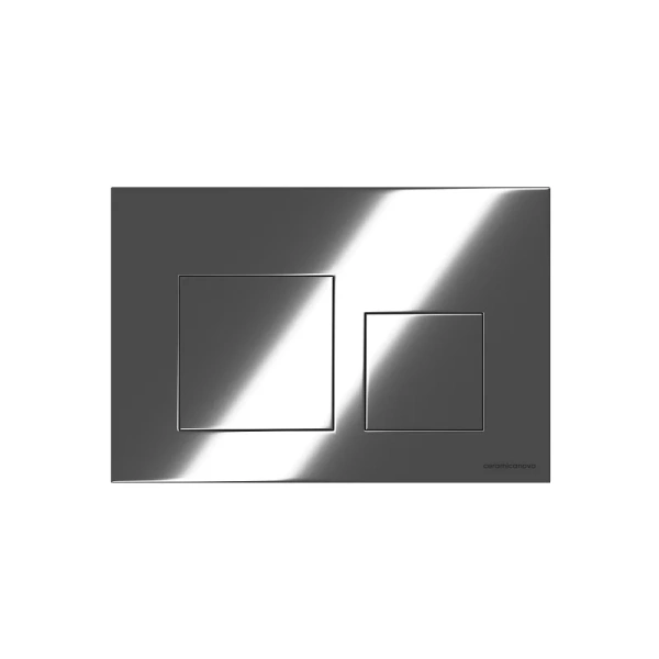 Клавиша смыва Ceramica Nova Balance хром глянцевый CN12-002CH (детальная фотография)