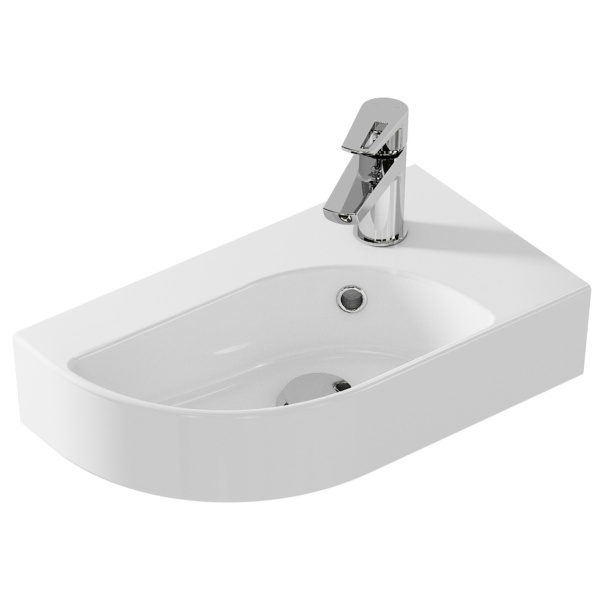 Раковина Cersanit Cameo 45 см правая S-UM-CAM45/1-w (детальная фотография)