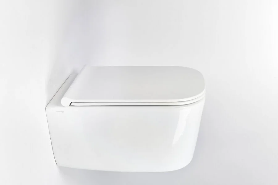 Унитаз с инсталляцией Valsir MEG11PRO с белой матовой клавишей KIT VSWM 5486 Slim P1 (детальная фотография), с инсталляцией index_2