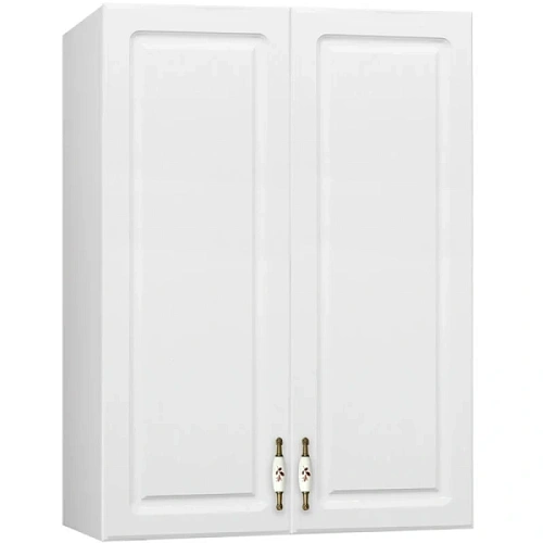 Шкаф подвесной Style Line Олеандр-2 60 см белый - фото 1