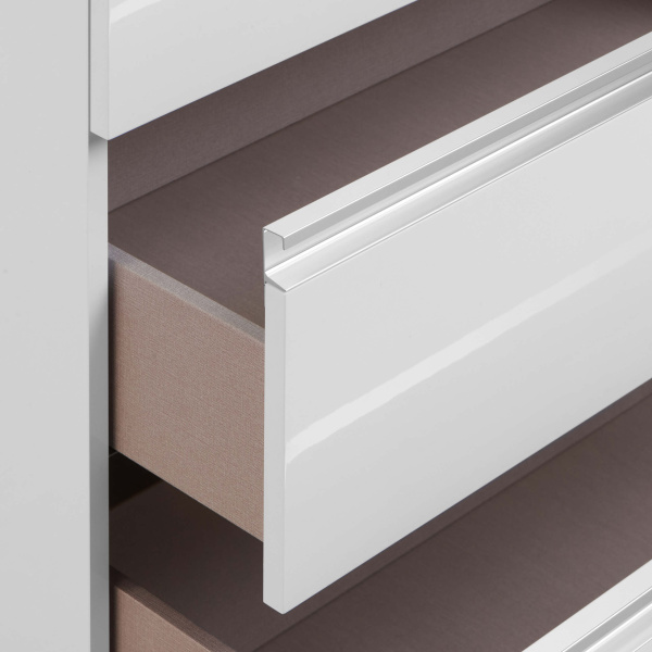 Тумба под раковину подвесная Roca The Gap 60 см белый глянец 857550806 (детальная фотография), белая