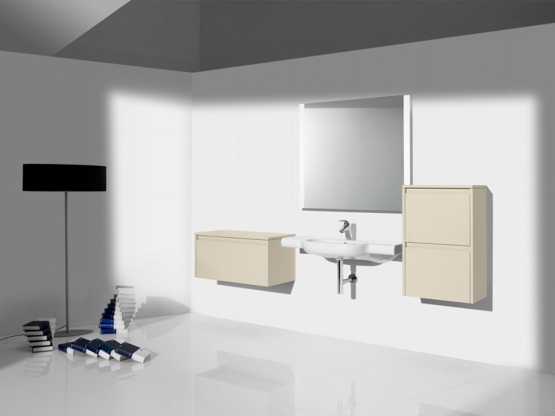 Раковина 85х46 см Roca Meridian-N 32724D000 (детальная фотография), подвесные index_1