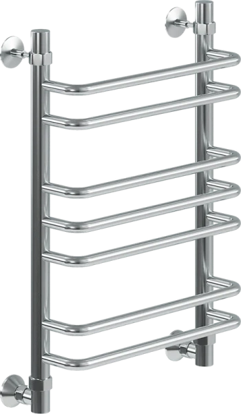 Полотенцесушитель водяной Ника Quadro 60x40 см хром Л 90 г2 60/40 (детальная фотография)
