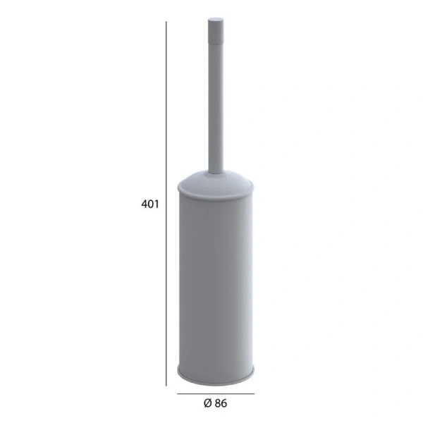 Ершик Boheme Uno Nickel Brush 10984-NB (детальная фотография), современные, hi-tech