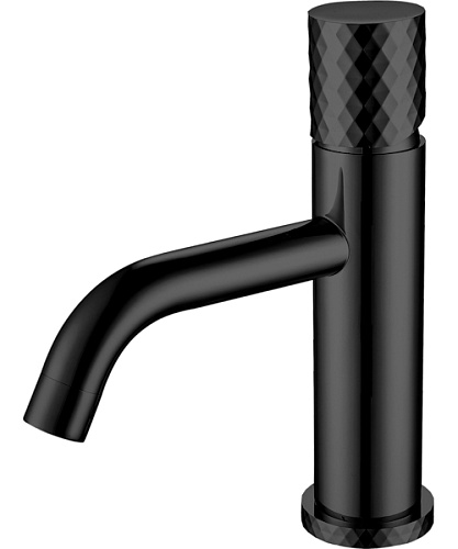 Смеситель для раковины Boheme Stick черный матовый - фото 9