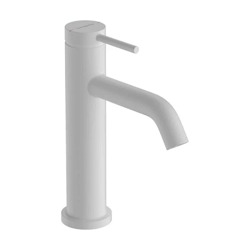 Смеситель для раковины Hansgrohe Tecturis S матовый белый - фото 4