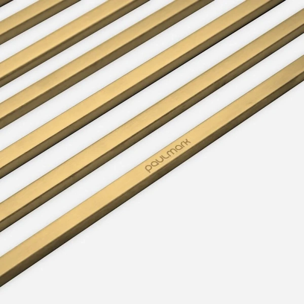 Ролл-мат для кухонных моек Paulmark 40.5 см брашированное золото R405-BG (детальная фотография), в наличии index_1